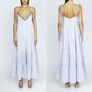 Lemlem Nefasi Empire Maxi Dress